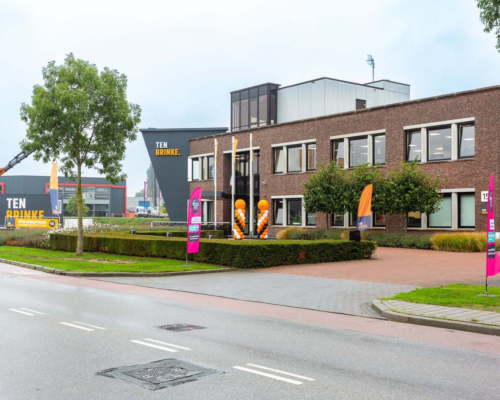 De bedrijventerreinen tijdens de Open Bedrijvendag Doetinchem, georganiseerd door Plan X Events
