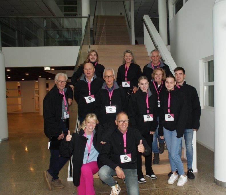 Het team van de Open Bedrijvendag Doetinchem,  begeleiding door Plan X Events.
