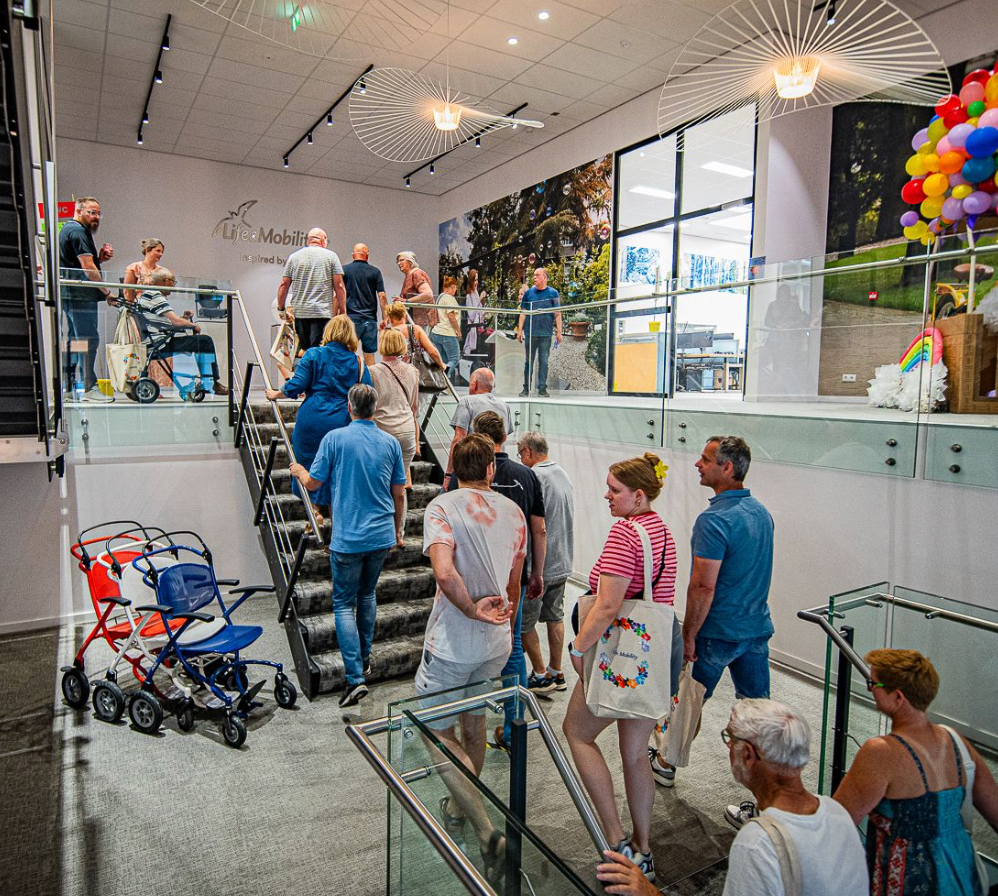 Interactieve rondleiding bij Life & Mobility Open Dagen met demo’s, volledig verzorgd door Plan X Events.”