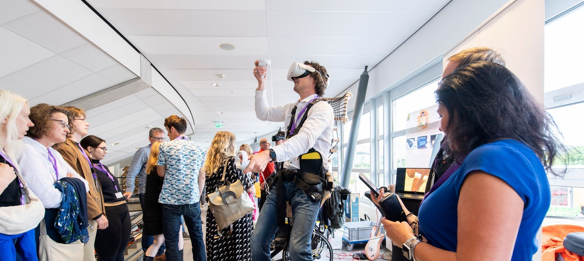 Workshops en interactieve demo’s tijdens National XR Day bij Universiteit Twente, georganiseerd door Plan X Events