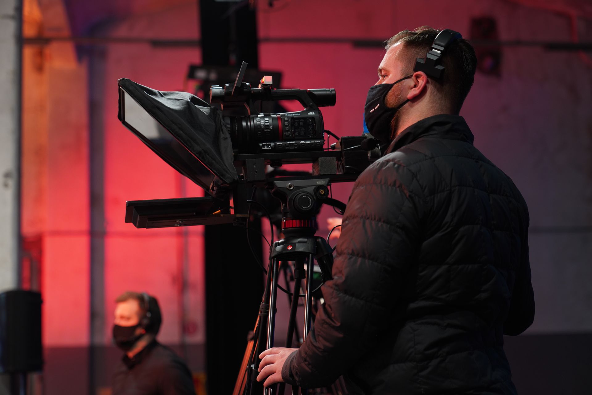 Cameraman bij Meet the Dutch, geproduceerd door Plan X Events