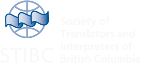 Un logo pour la société des traducteurs et interprètes de la Colombie-Britannique