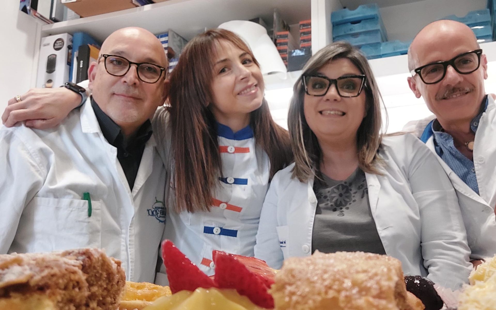 Personale di un negozio di ottica