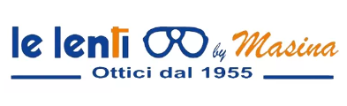 logo le lenti by Masina ottici dal 1955