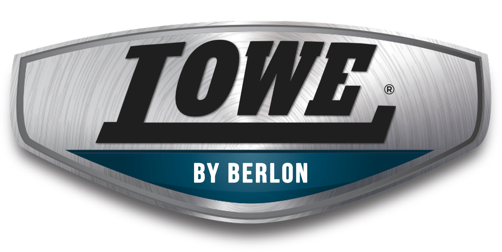 A tow by berlon logo on a white background