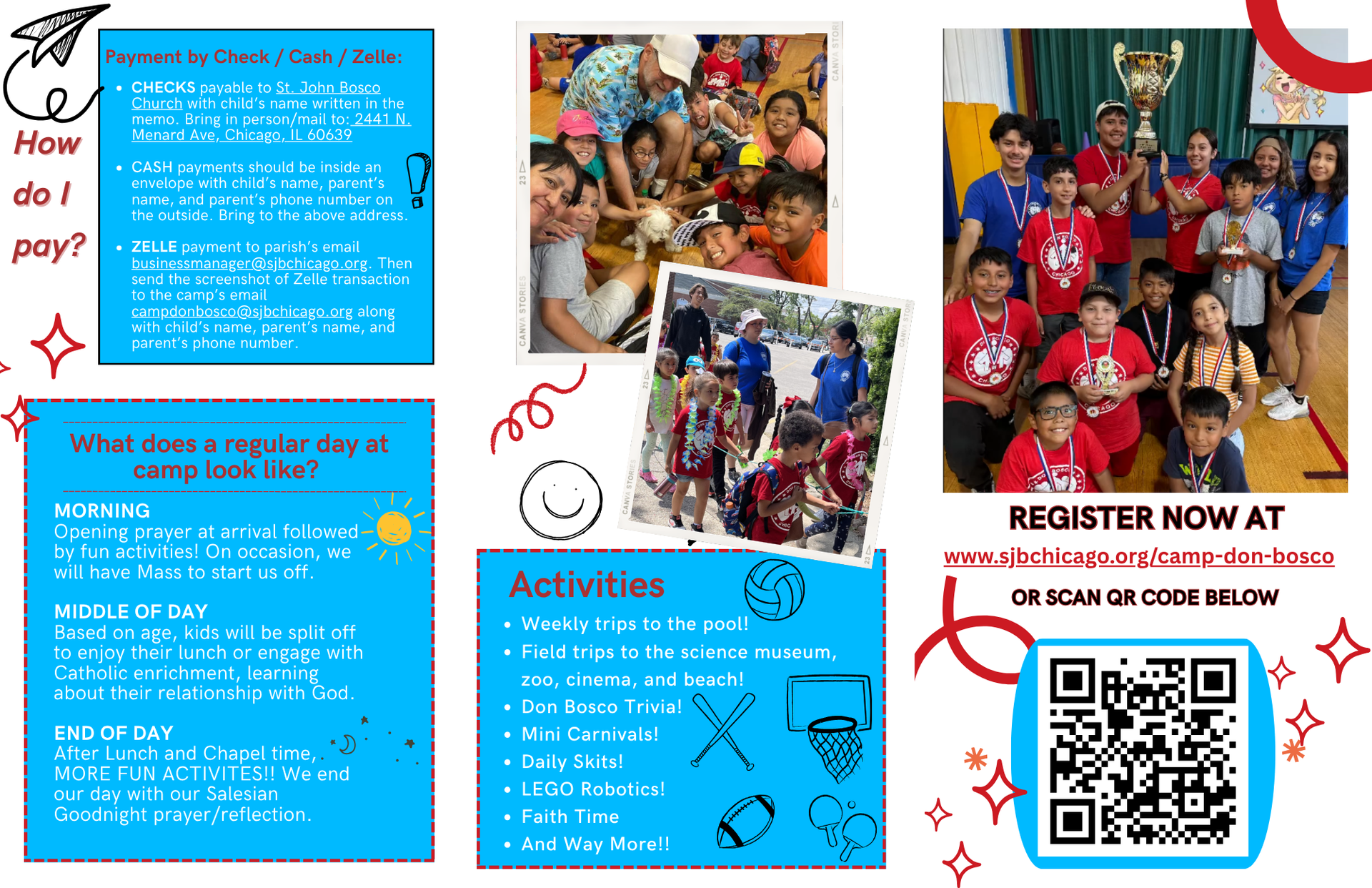 Haga clic para registrarse en el campamento!
