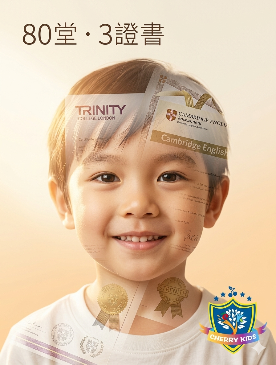 Cherry Kids Trinity GESE 聖三一英語會話班，香港考評局認可口語特訓，全方位提升兒童溝通自信