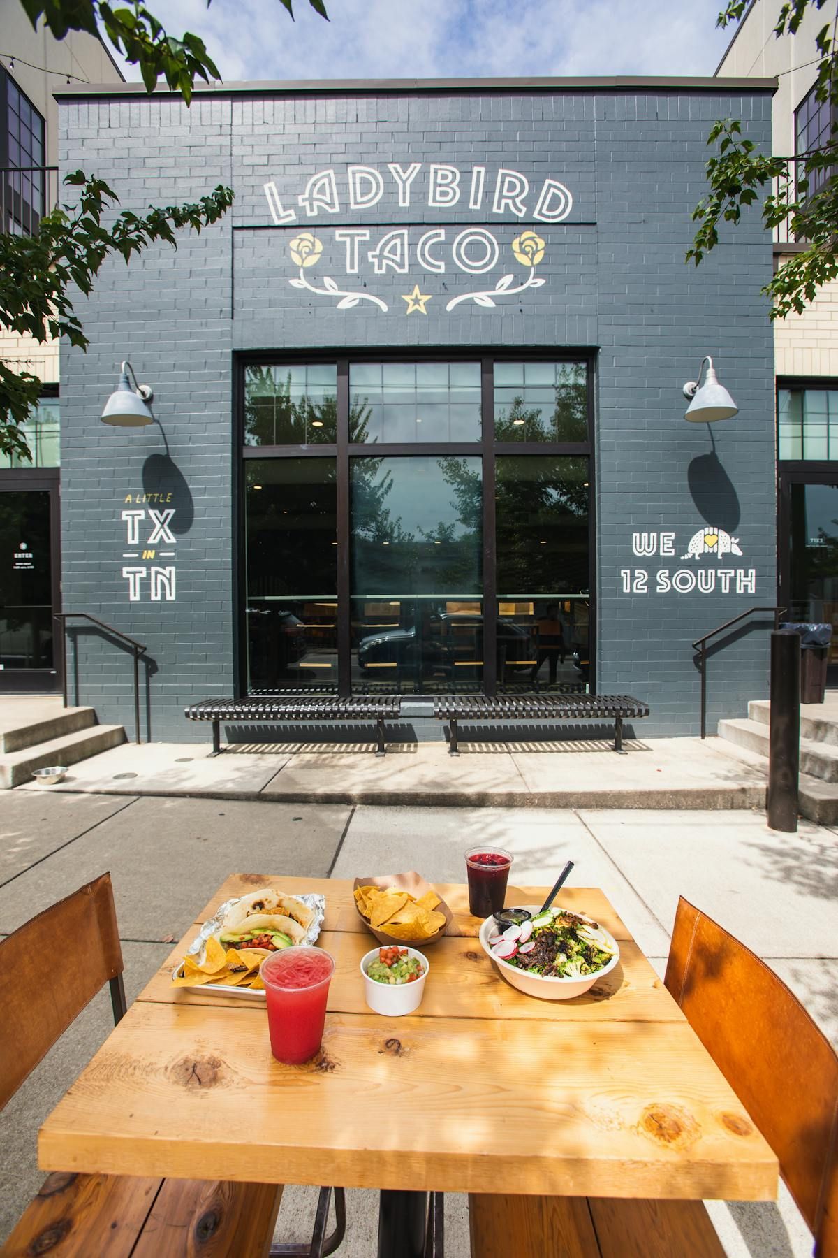 Ladybird Taco in Nashville's 12 South neighborhood