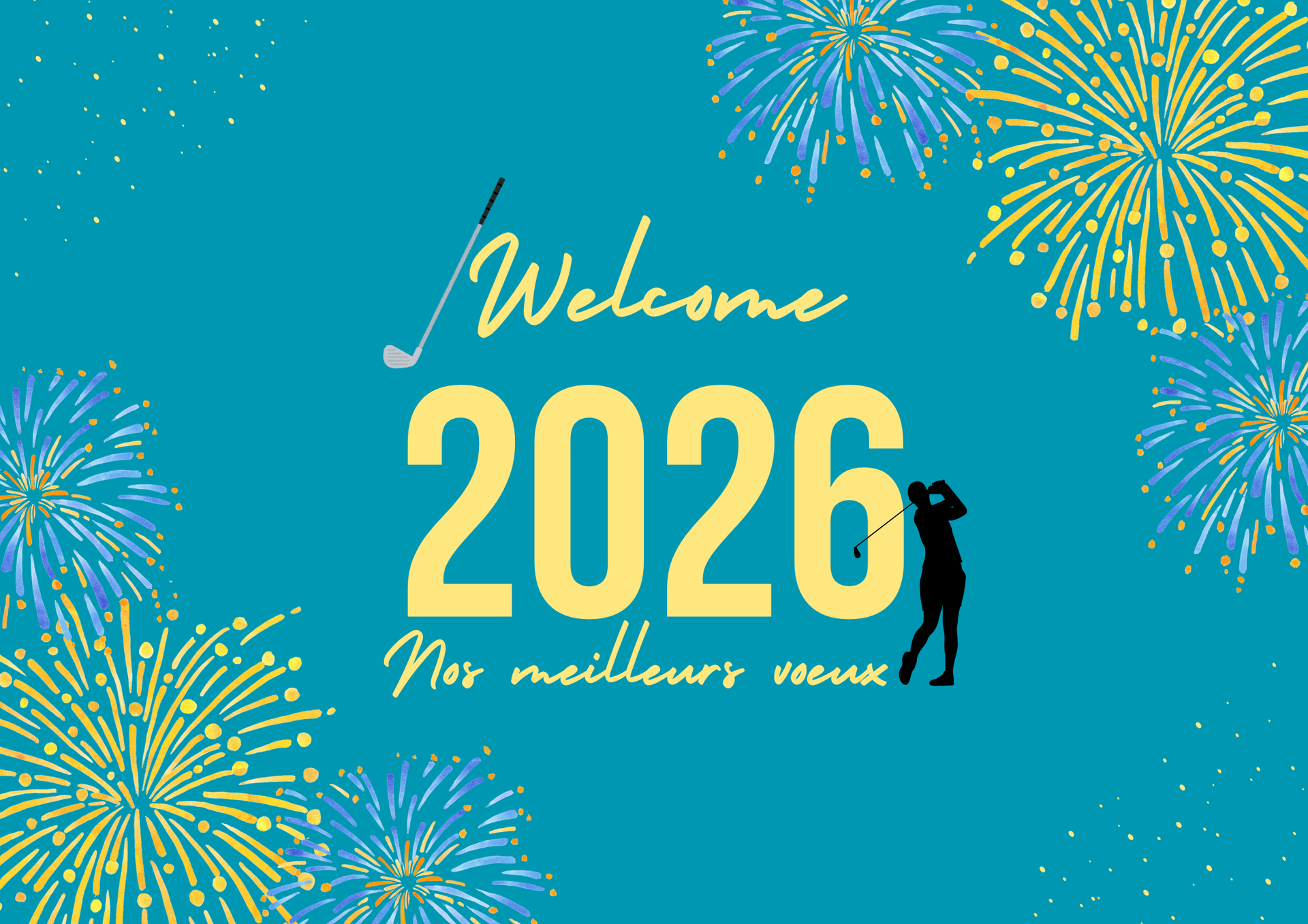 Domaine de La carte Bonne année 2026