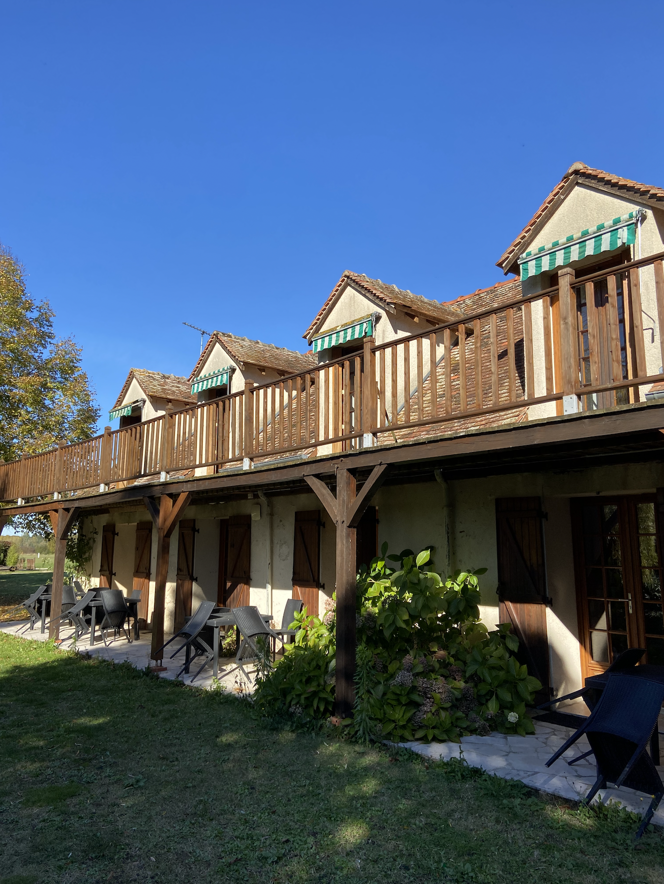 extérieur des appartements du golf de la Carte
