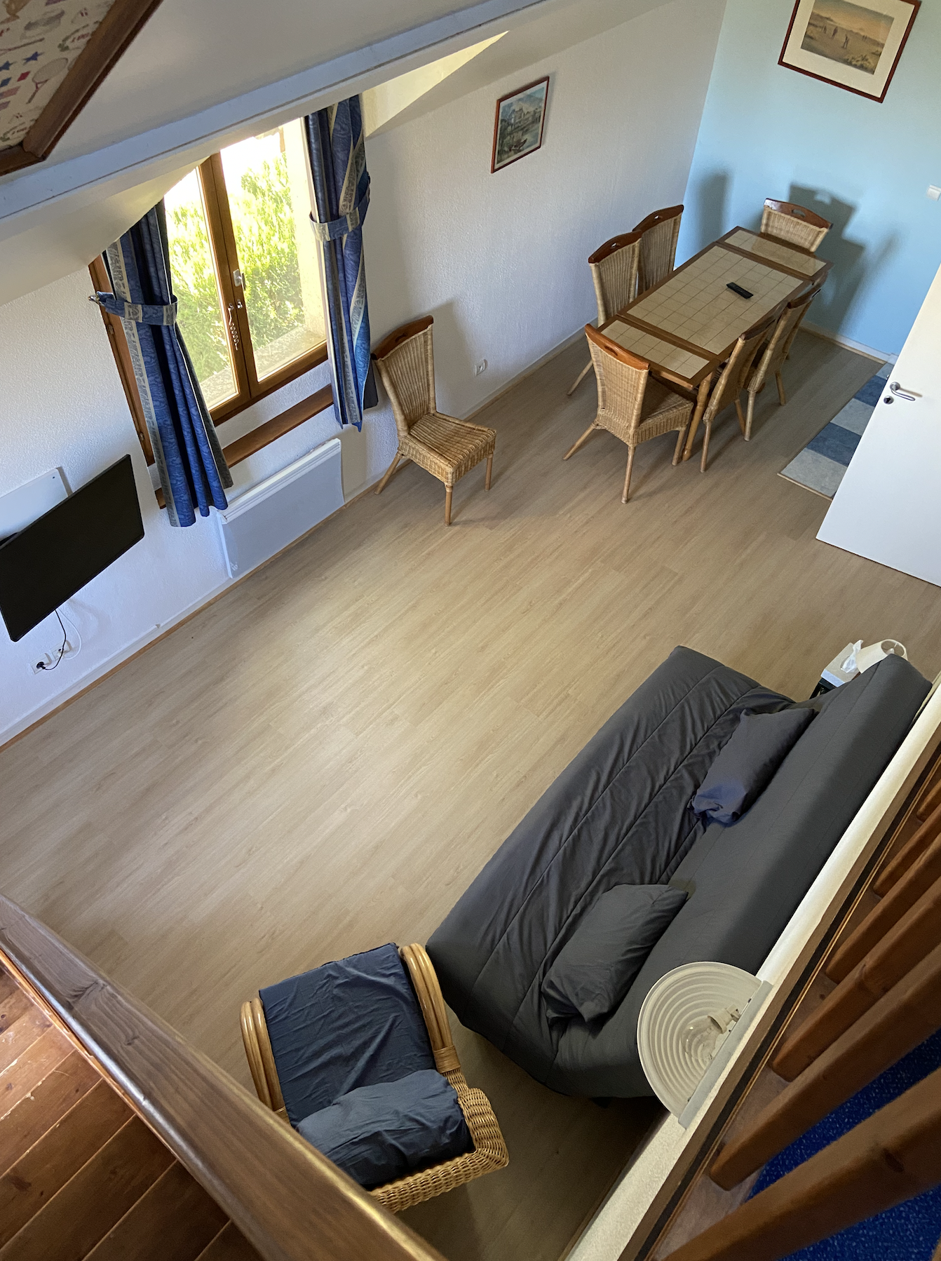 Salon d'un appartement du Domaine de la Carte