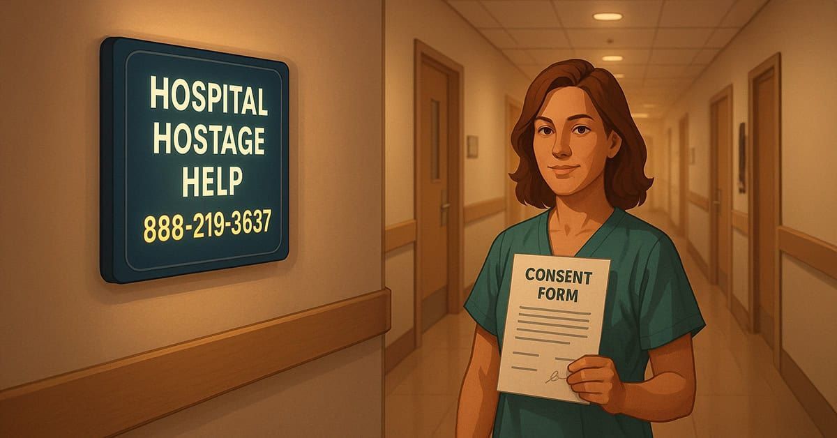 Sunrise Hospital. Call Hospital Hostage Hotline for help. Sunrise Hospital. Call Hospital Hostage Hotline for help.