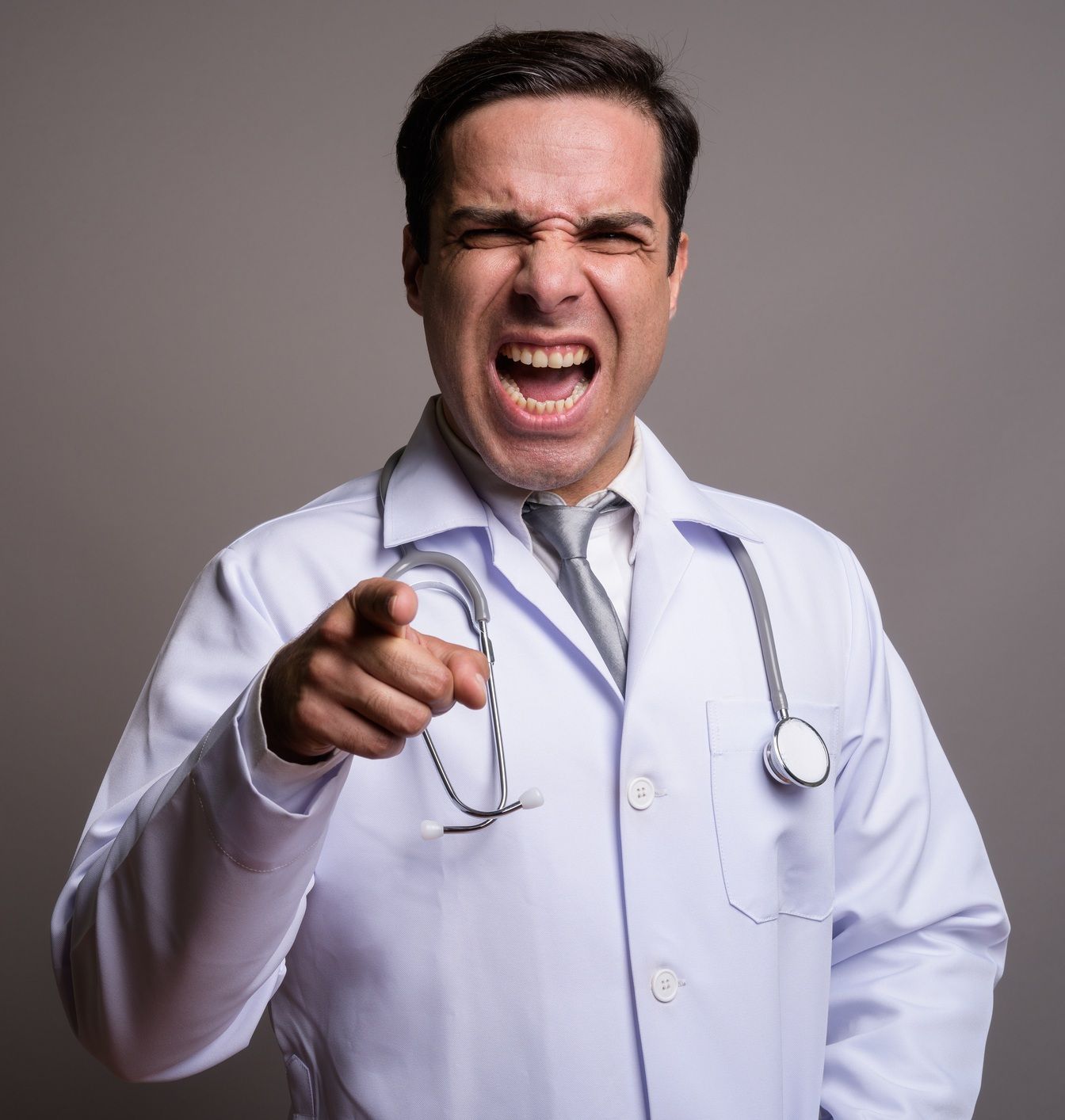 Nevada Orthopedic, Patient-299, stock photo of a rude and condescending doctor. Nevada Orthopedic, Patient-299, stock photo of a rude and condescending doctor.