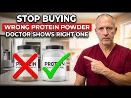 Sunrise Hospital, Patient-364, stock photo of doctor talking about protein powder.