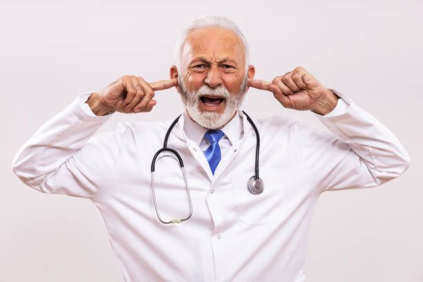 Sunrise Hospital. Stock photo illustrating when a doctor will not listen to the patient. Sunrise Hospital. Stock photo illustrating when a doctor will not listen to the patient.
