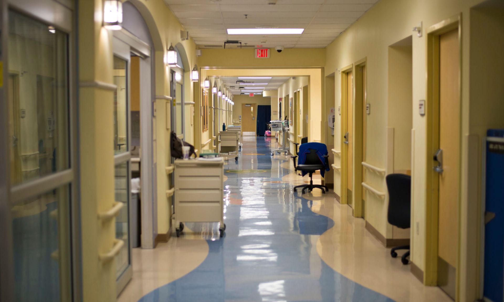 Sunrise Hospital patient floor in  2025