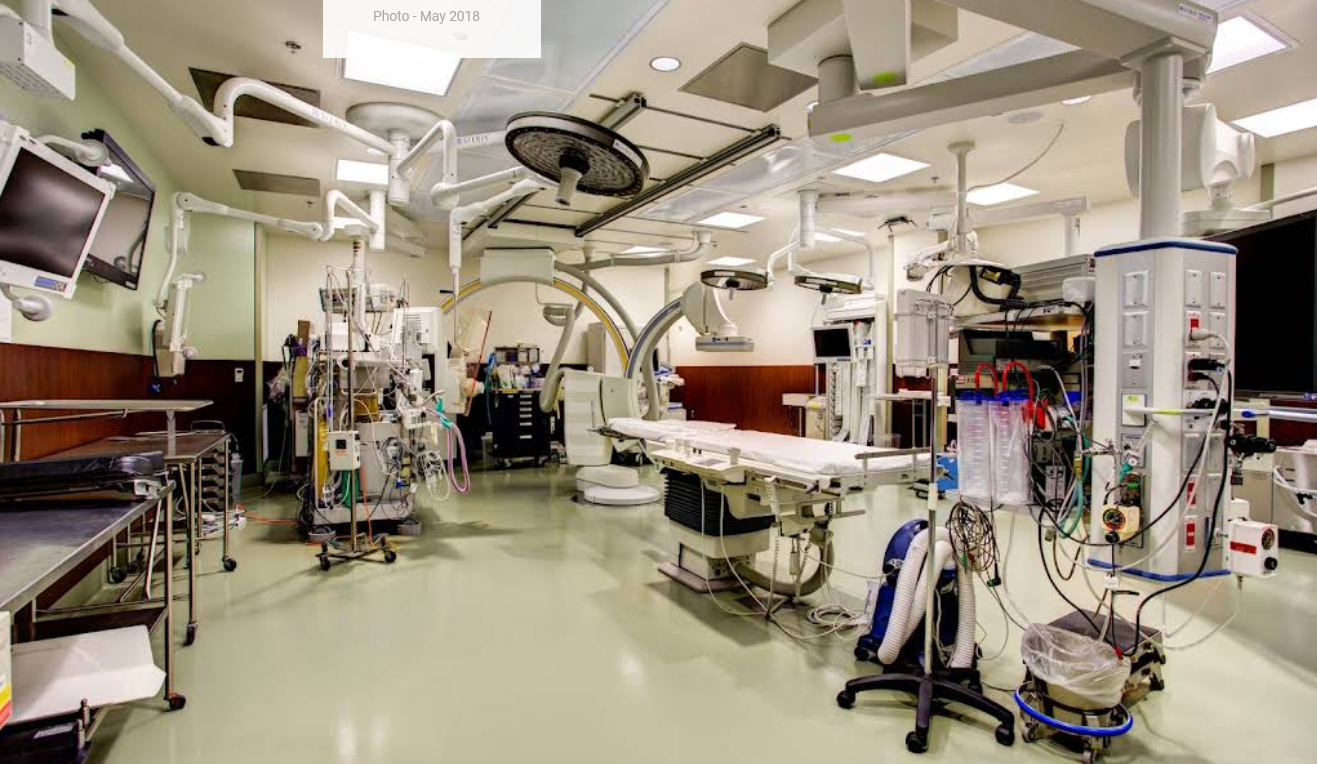 Sunrise Hospital, operating room, picture posted May 2018