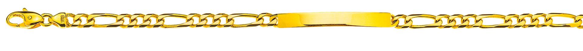 Bannière décorative horizontale jaune fine avec des accents dorés et une ligne centrale blanche