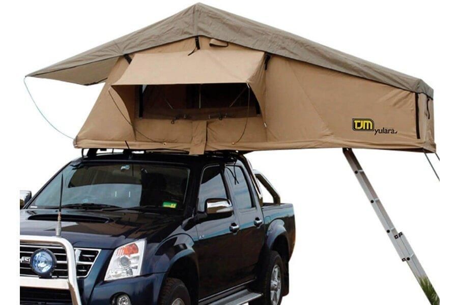 A Truck With A Tent On Top Of It — TJM Dubbo In Bourke, NSW