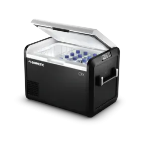 A Black Dometic Cooler With the Lid Open — TJM Dubbo In Dubbo, NSW