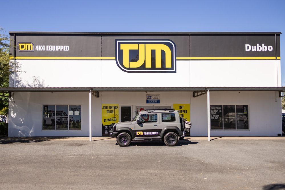 Vehicle Parked Outside 4x4 Accessories Shop