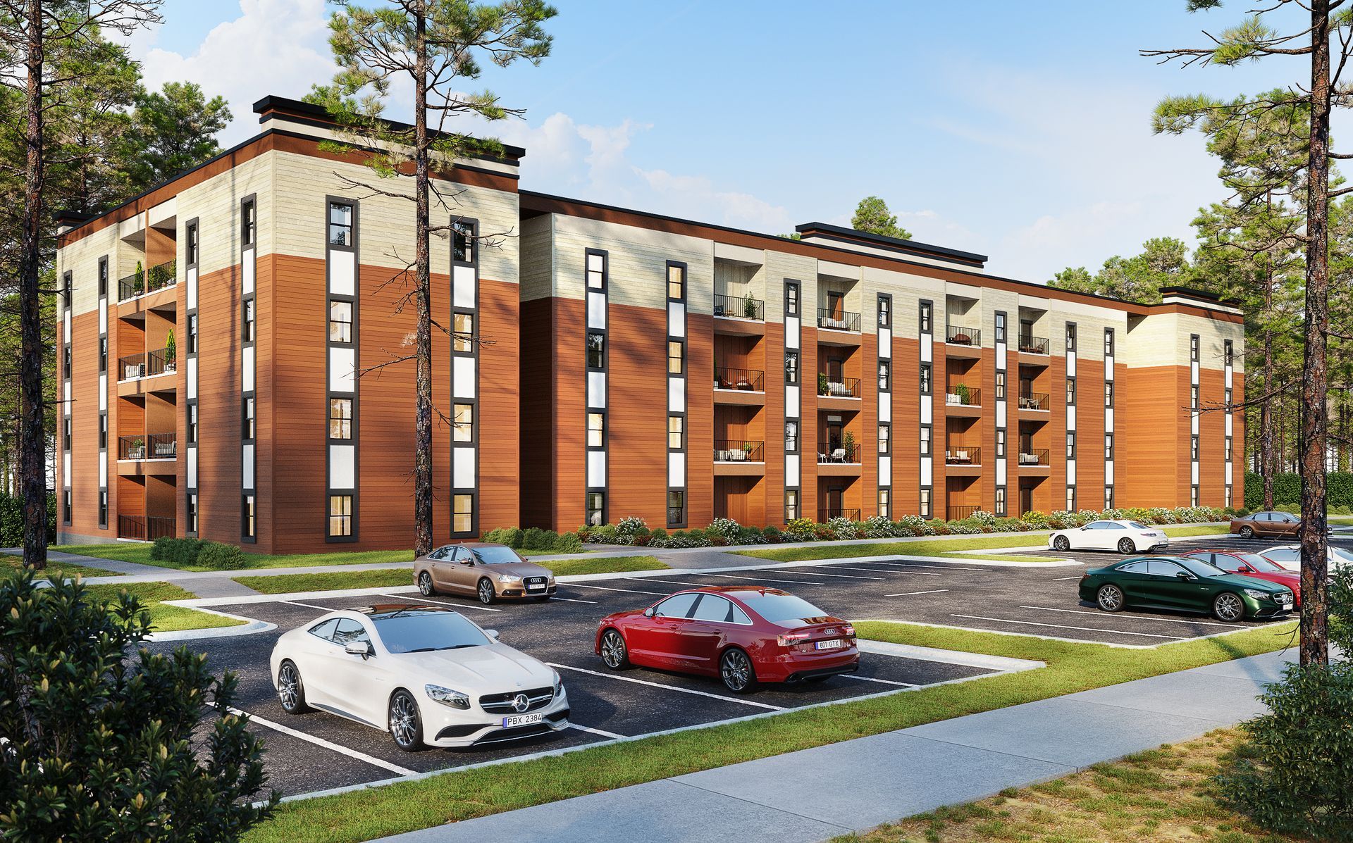 parking rendering