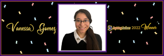 A picture of a woman with the name vanessa gomes on it