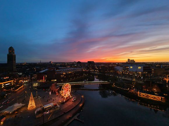 Drone huren Zwolle, Rietdekkers bedrijf Kleinjan