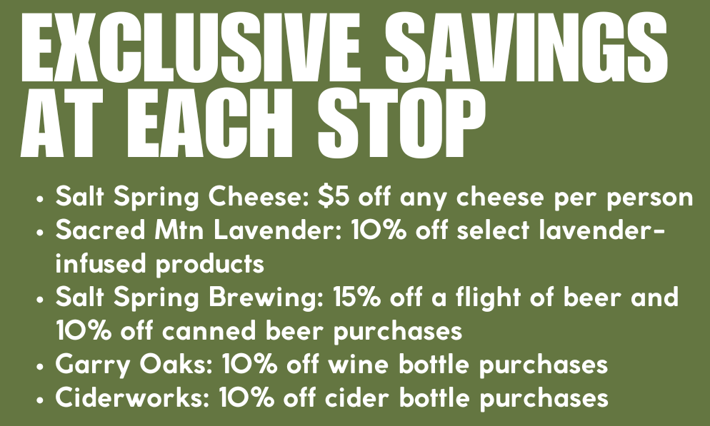 Exclusive Savings at Each Stop