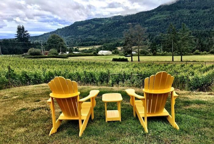 Garry Oaks Winery - View