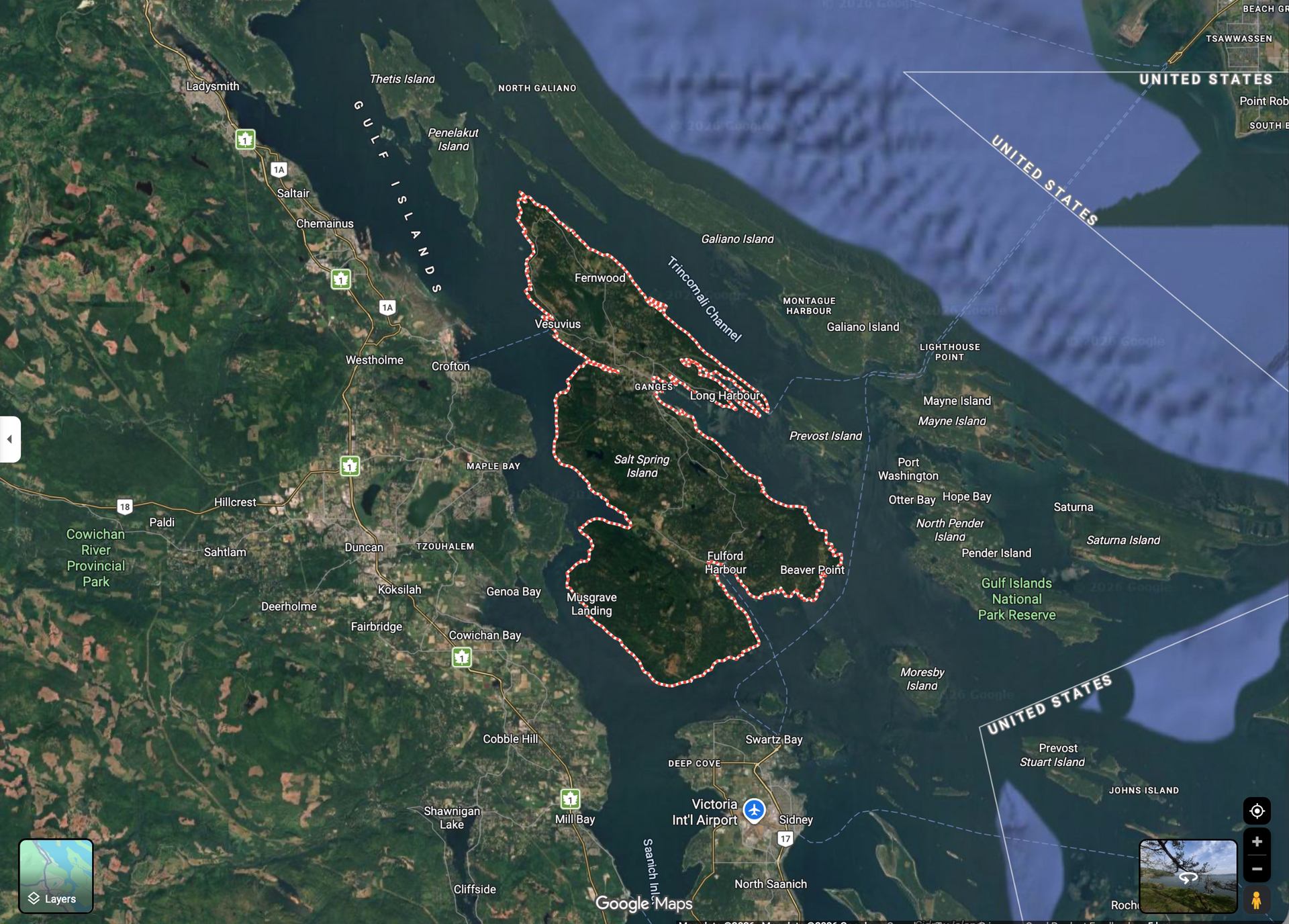 Beautiful Salt Spring Island, BC 