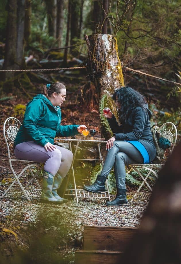 Salt Spring Brewing - with friends
