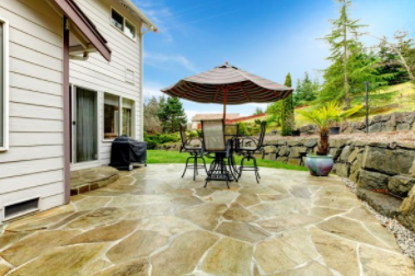 Concrete Patio done in Cheyenne WY