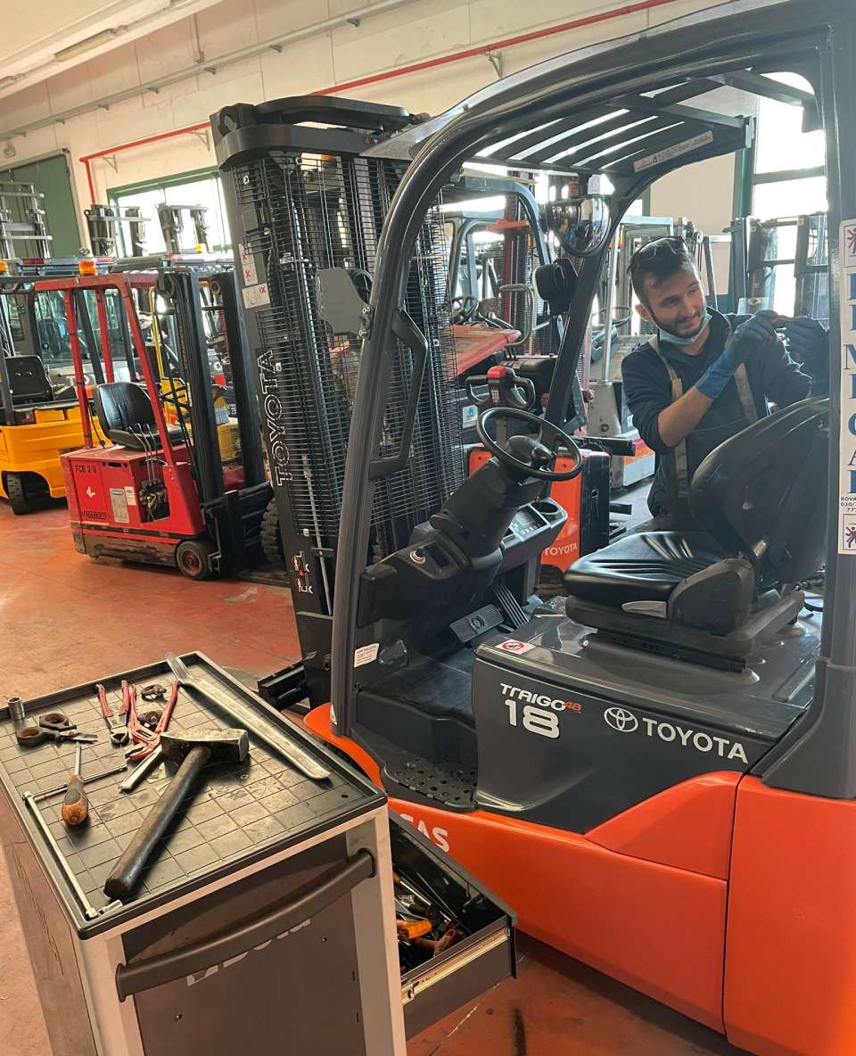 Assistenza carrelli elevatori