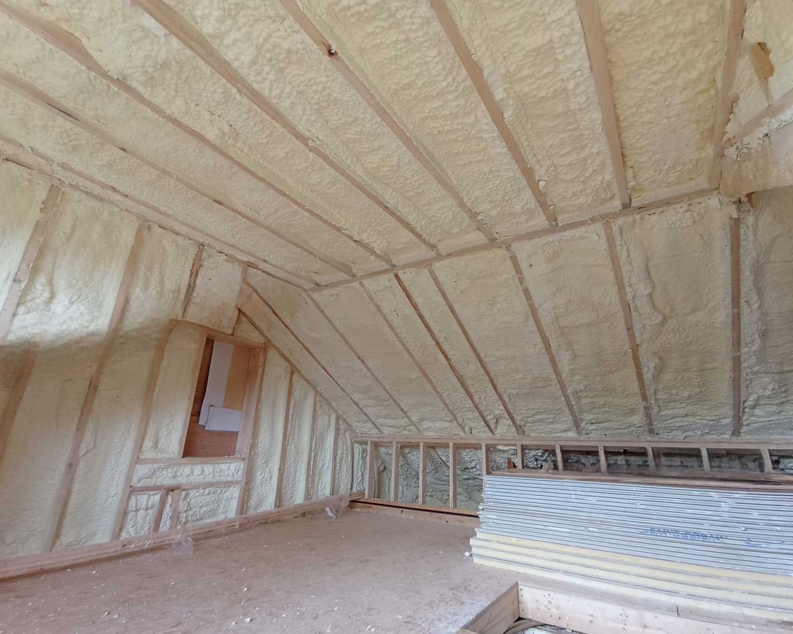 Attic Conversion Insulation Image