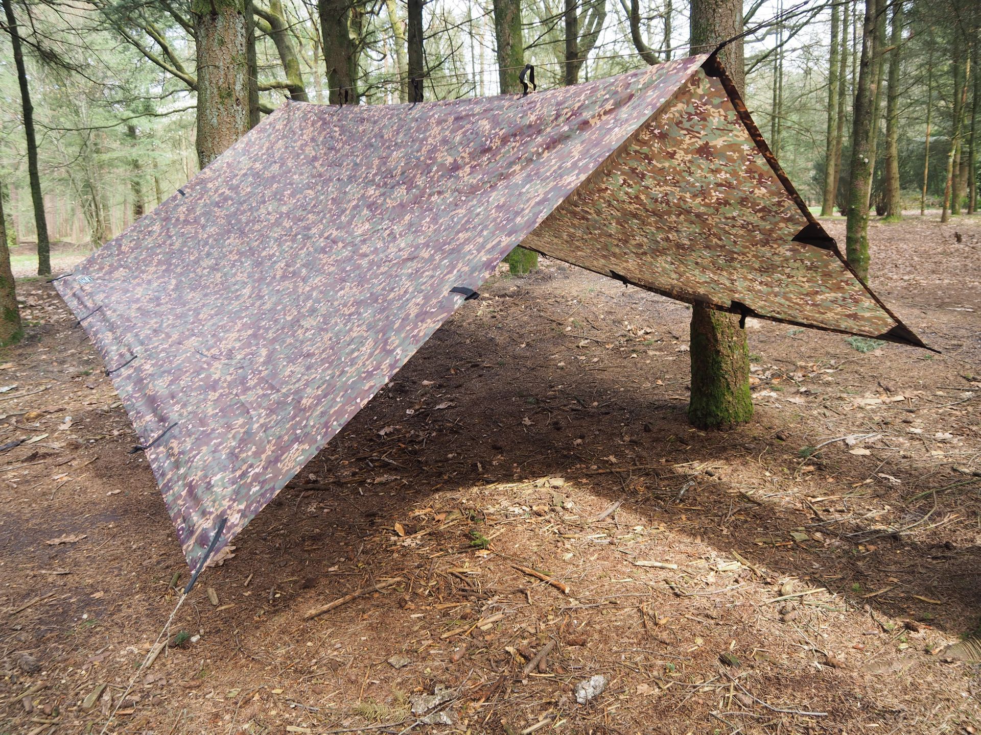 Bushcraft onderkomen