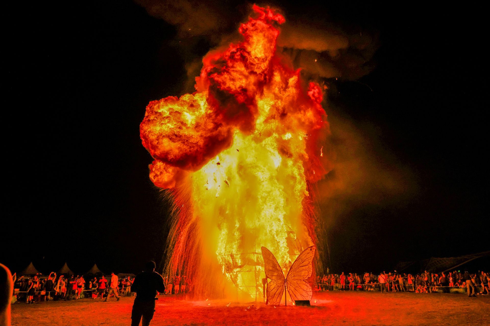 Effigy burning 