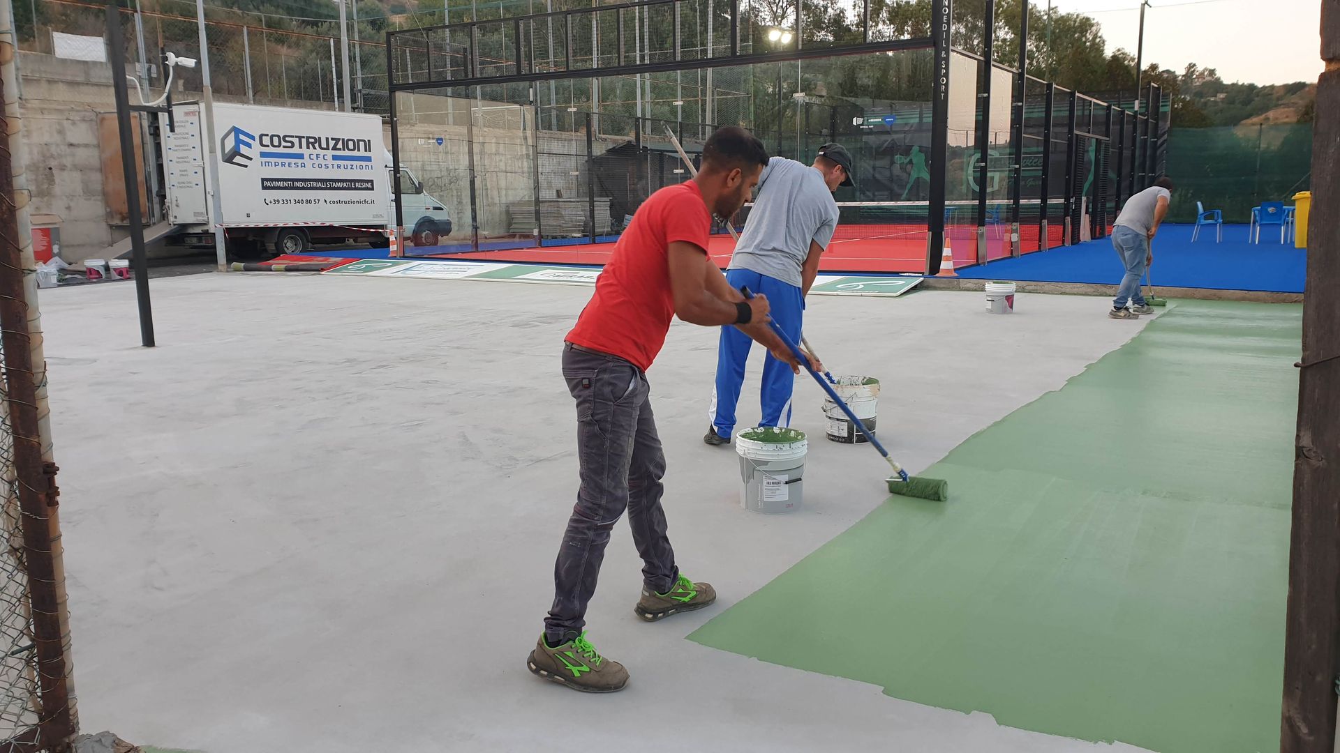 realizzazione pavimenti sportivi