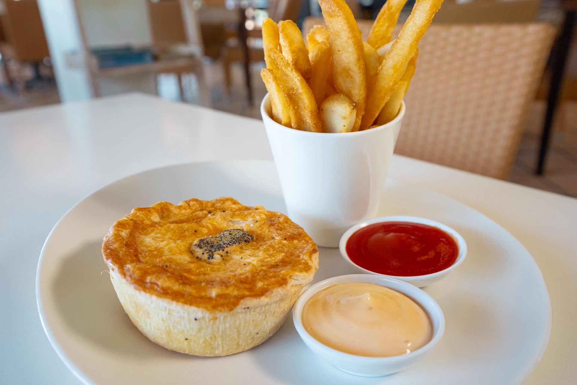 Quiche on a plate — My Rainbow Bakery, Cafe & Catering in Cannonvale, QLD