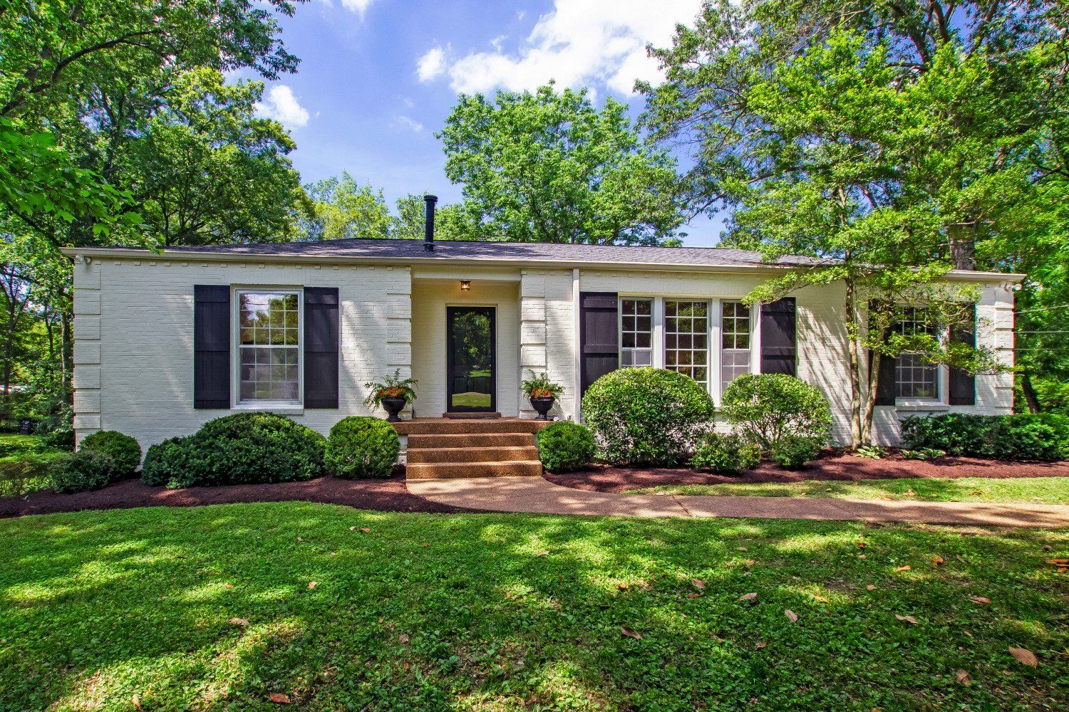 home in West Meade neighborhood of Nashville, Tennessee