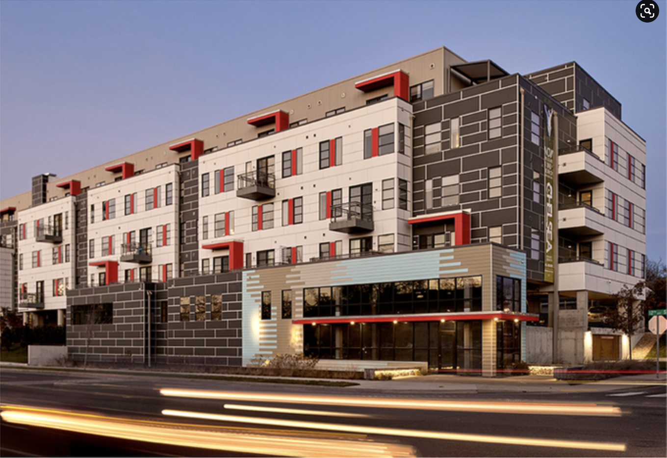 exterior model of Chelsea 12th South residential development