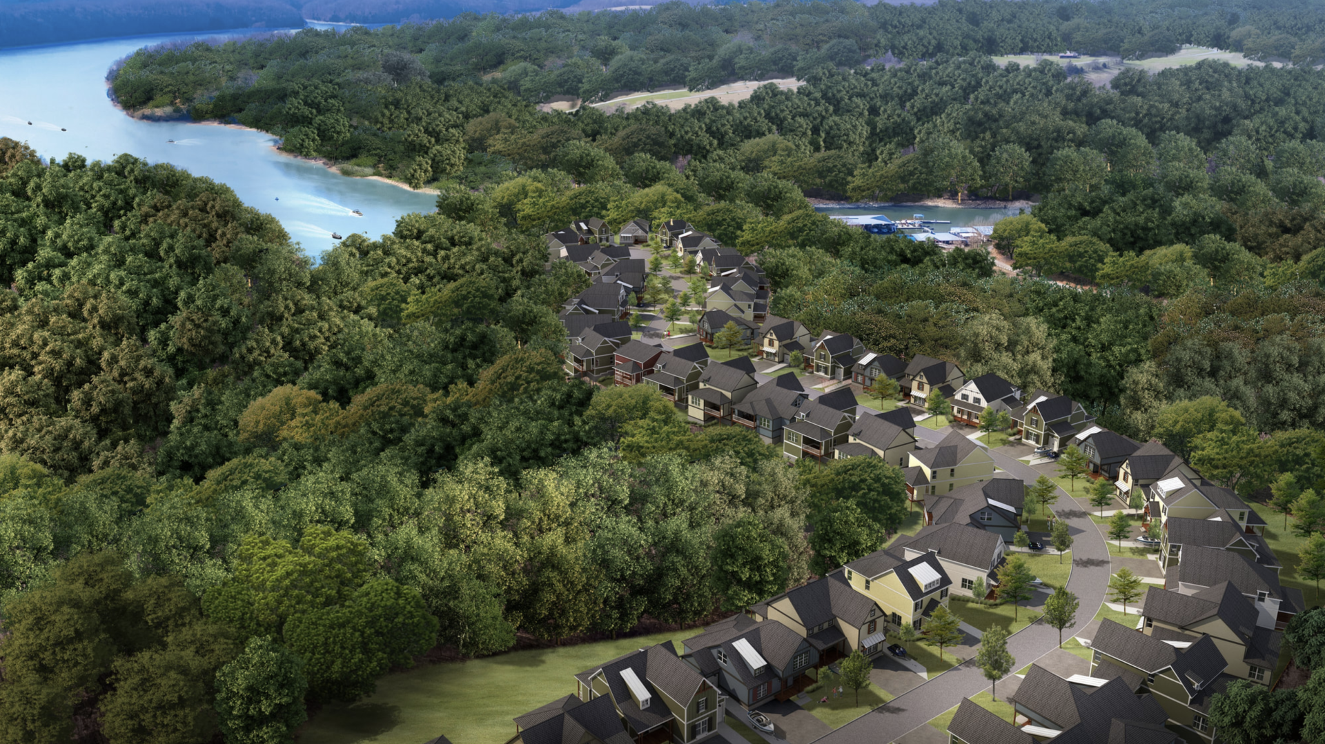 exterior model of Elliot Germantown residential development
