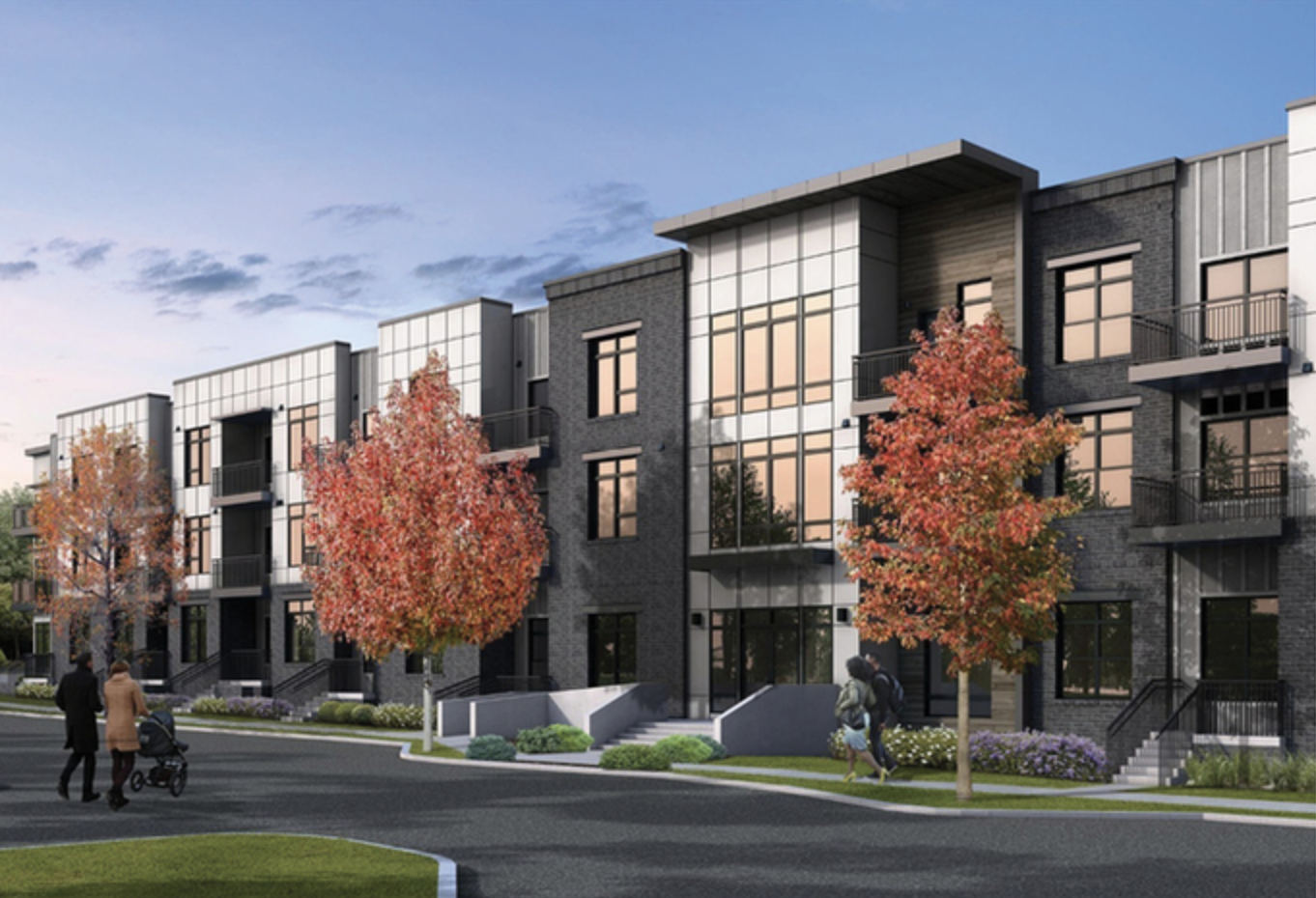 exterior model of Silo House residential development in Nashville