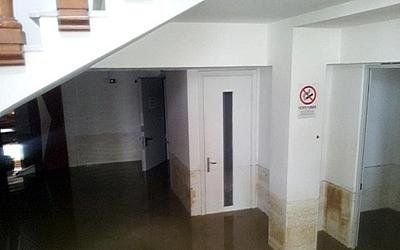 garage allagato