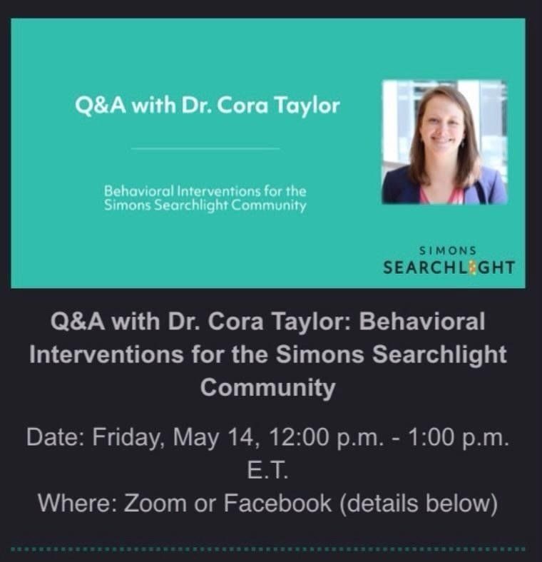 Q&A with Cora Taylor, Ph.D. - Education and early intervention Q&A with Cora Taylor, Ph.D. - Education and early intervention