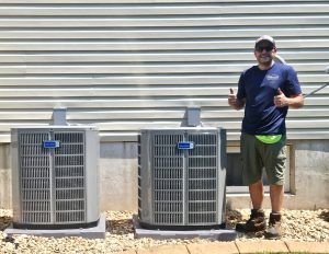 New AC installation by AAA at a Chesterfield MO home in 2025