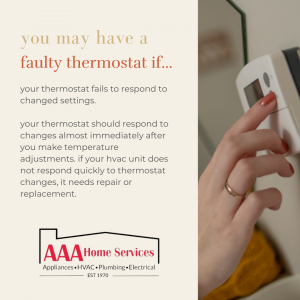 Is Your Thermostat Not Responding? 4 AAA faulty thermostat 1 2 | 2
