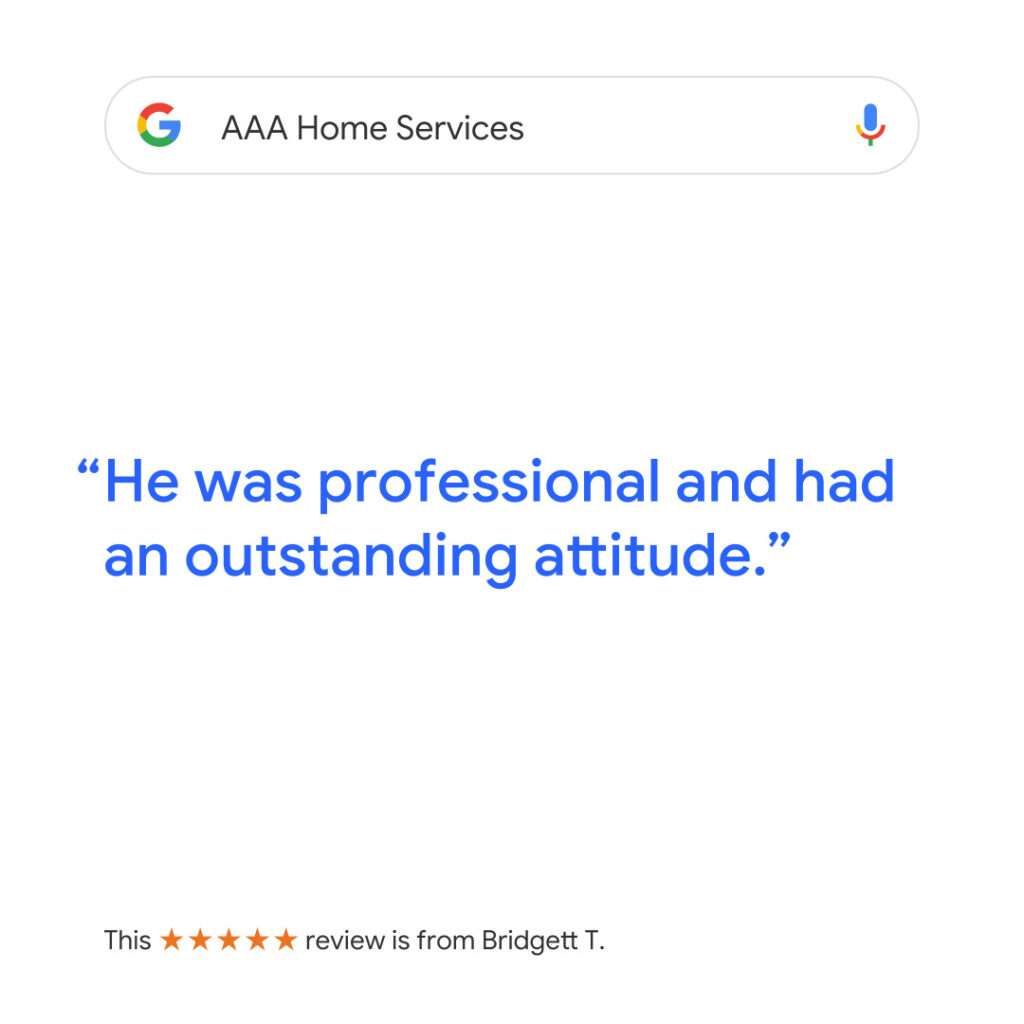 He was professional and had an outstanding attitude.