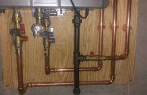 TANKLESS WATER HEATER PIPING