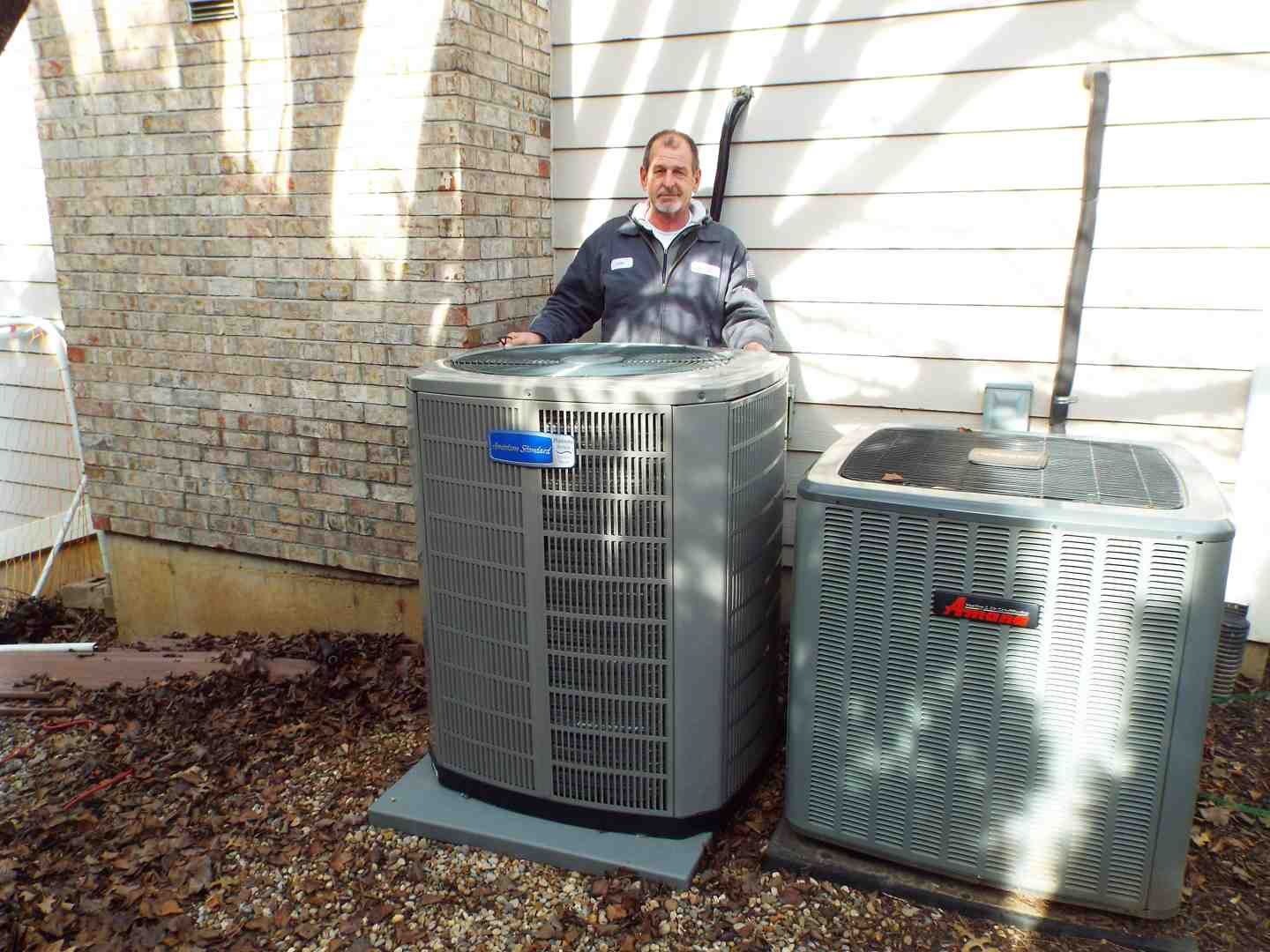 average cost to install central heat and air